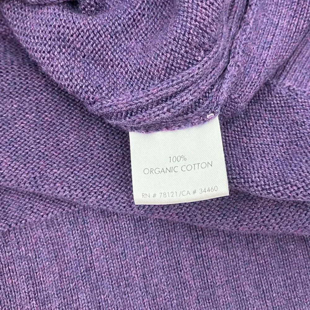 Eileen Fisher organic cotton Sweater Cardigan Long Sleeve | size small